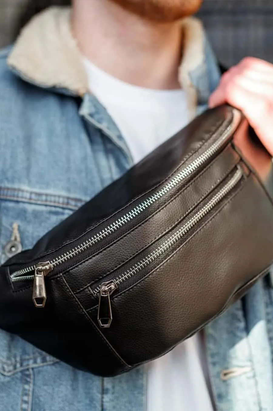 Belt bag SOUTH Dark black 2.0 Black