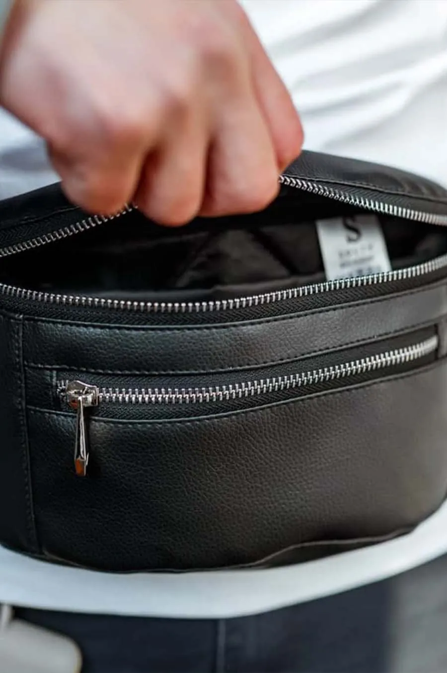 Belt bag SOUTH Dark black 2.0 Black