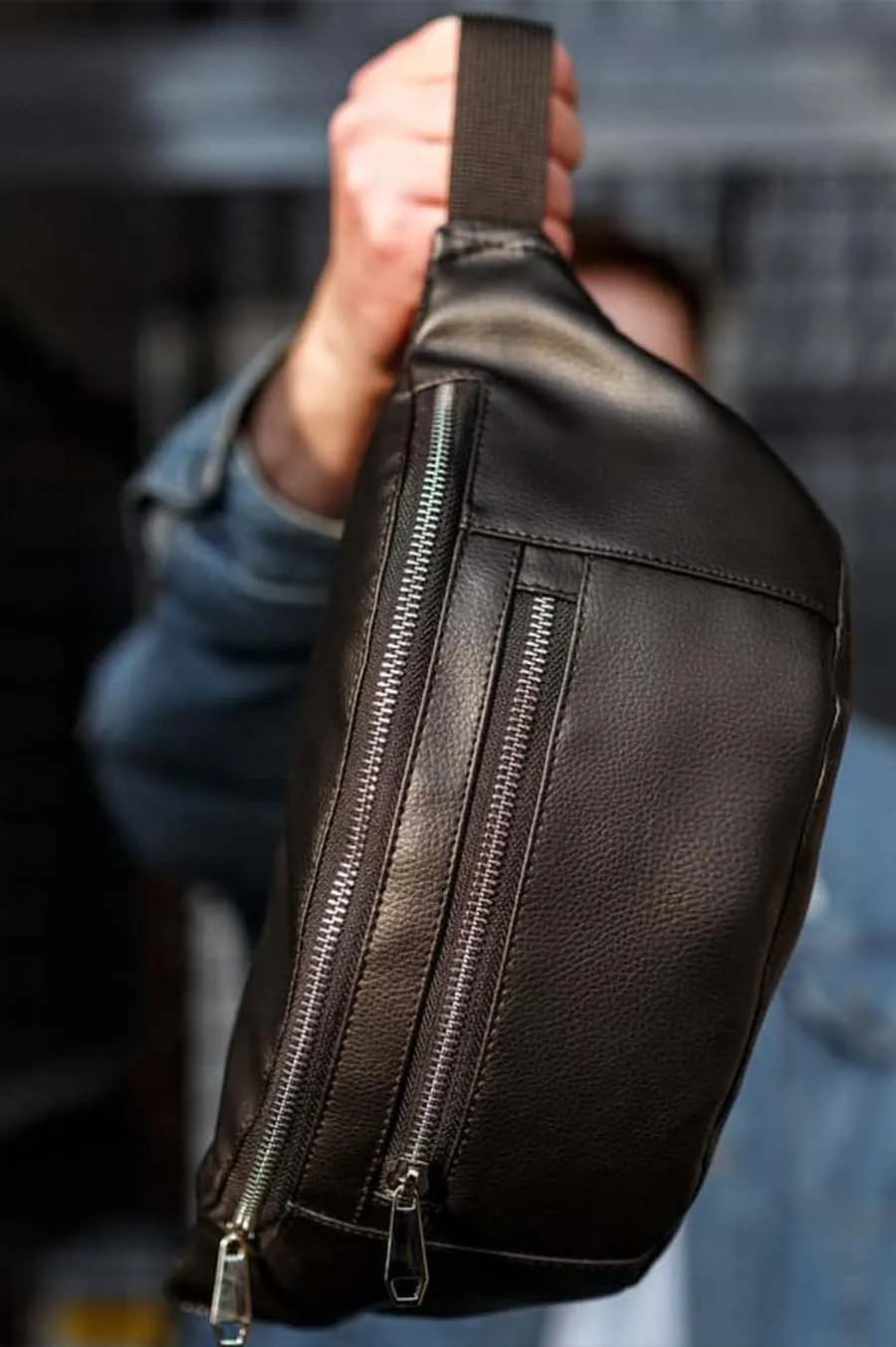 Belt bag SOUTH Dark black 2.0 Black