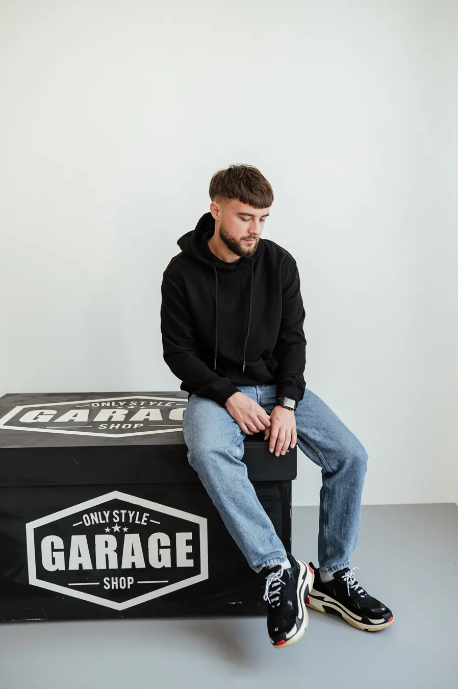 Skinny Garage Basic Luxury Black