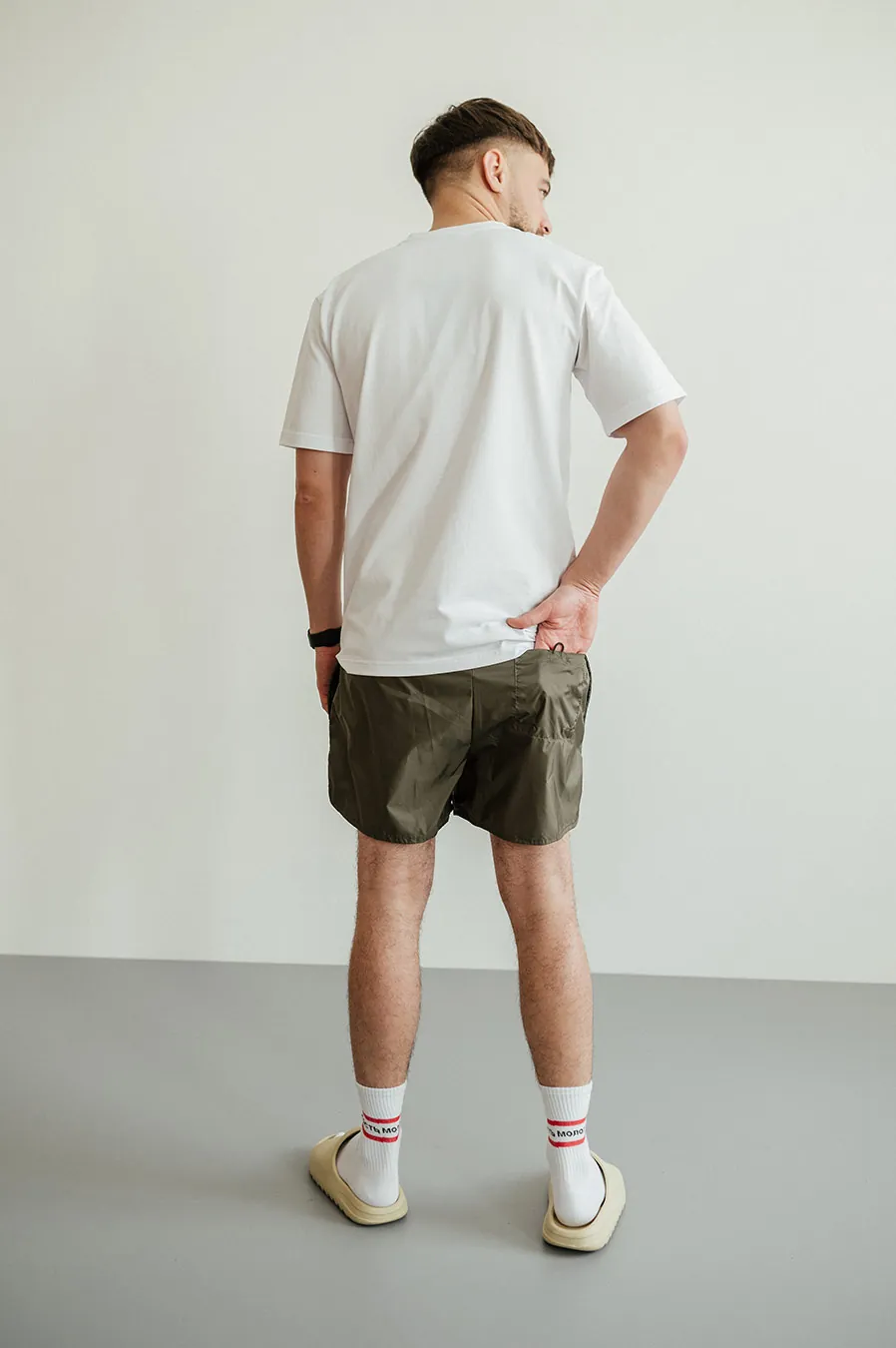 Шорти GARAGE Ocean Oil (graffiti) Хакі