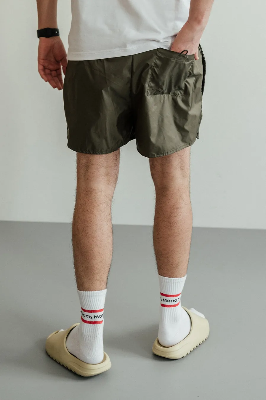 Шорти GARAGE Ocean Oil (graffiti) Хакі