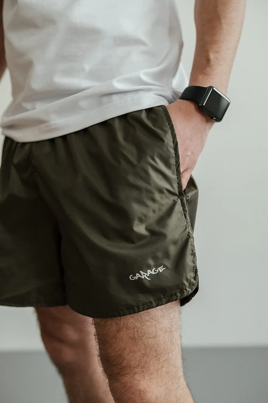 Шорти GARAGE Ocean Oil (graffiti) Хакі