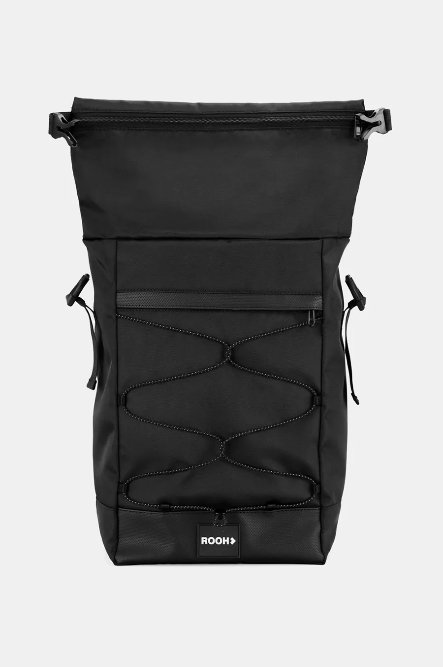 Backpack ROOH Double Roll Black