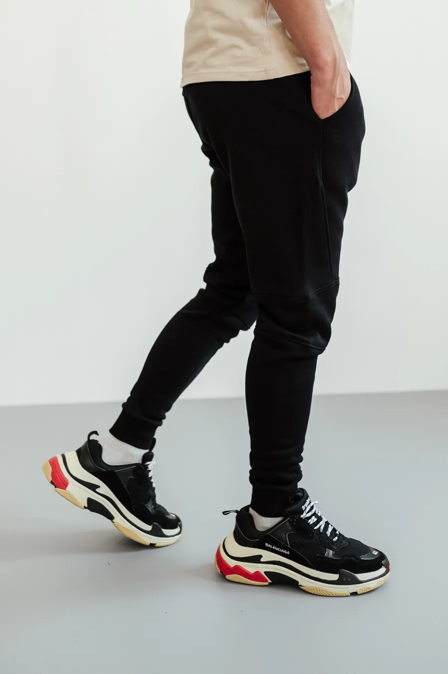 Sports pants GARAGE Simple New cut SUMMER Black