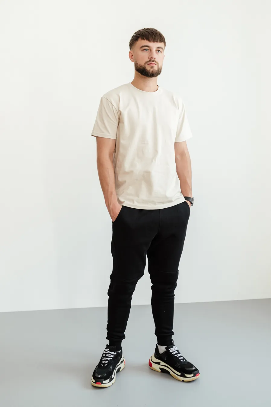 Sports pants GARAGE Simple New cut SUMMER Black