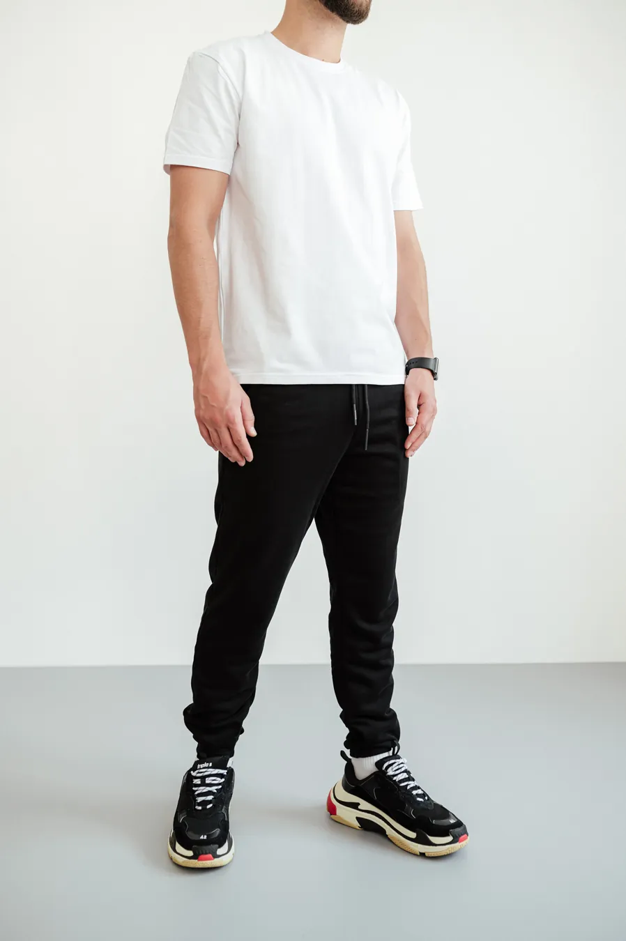 Sports pants GARAGE Simple New cut SUMMER Black