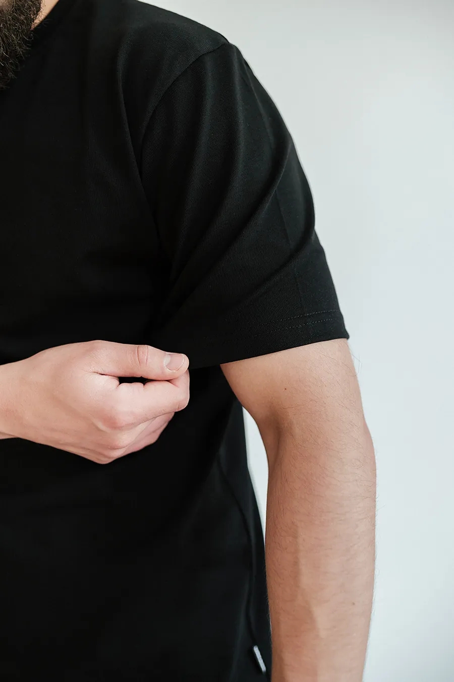 Футболка GARAGE all eyez on me принт спина, око перед Чорний