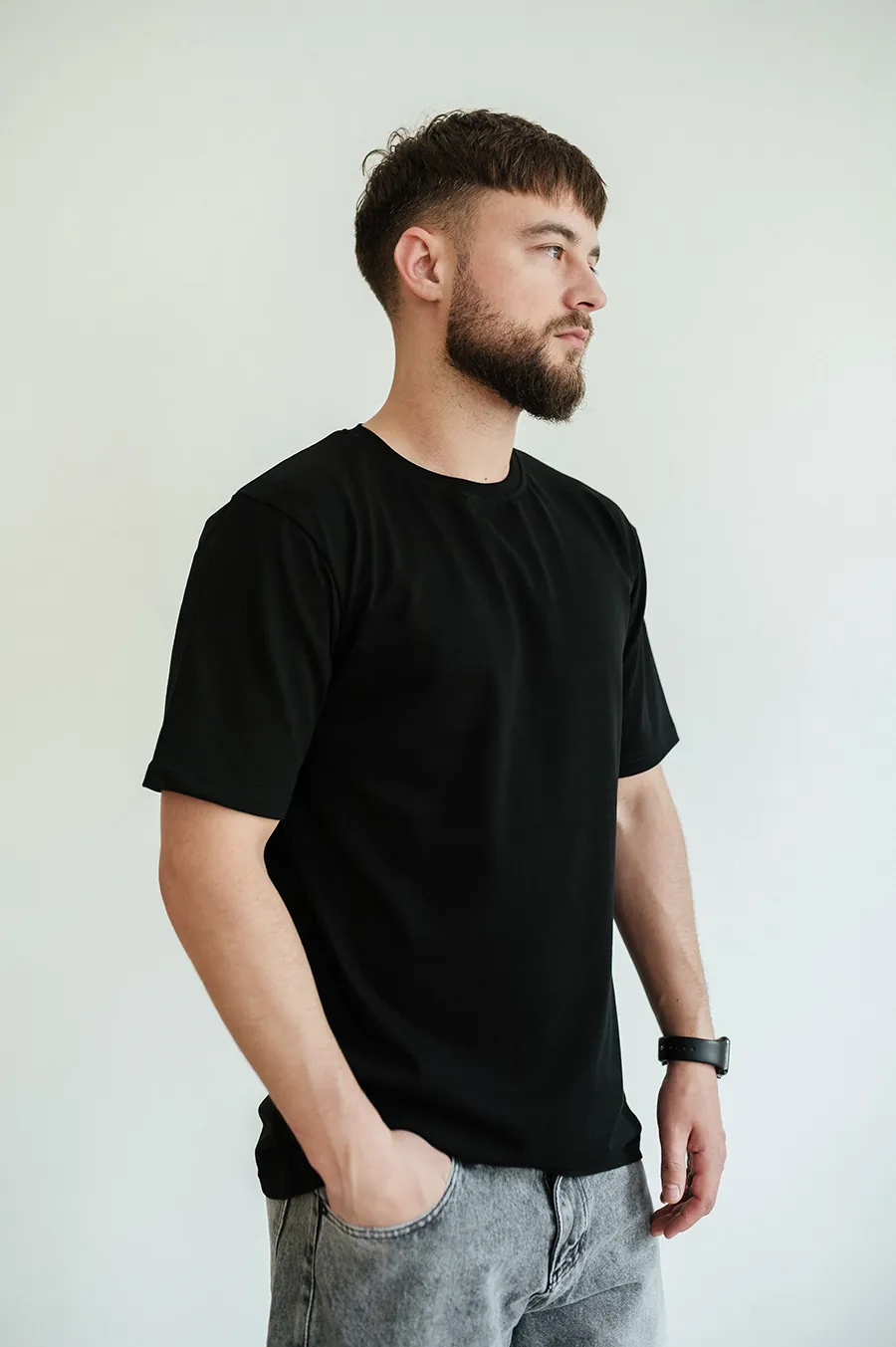 Футболка GARAGE Franklin shoes принт спина Чорний