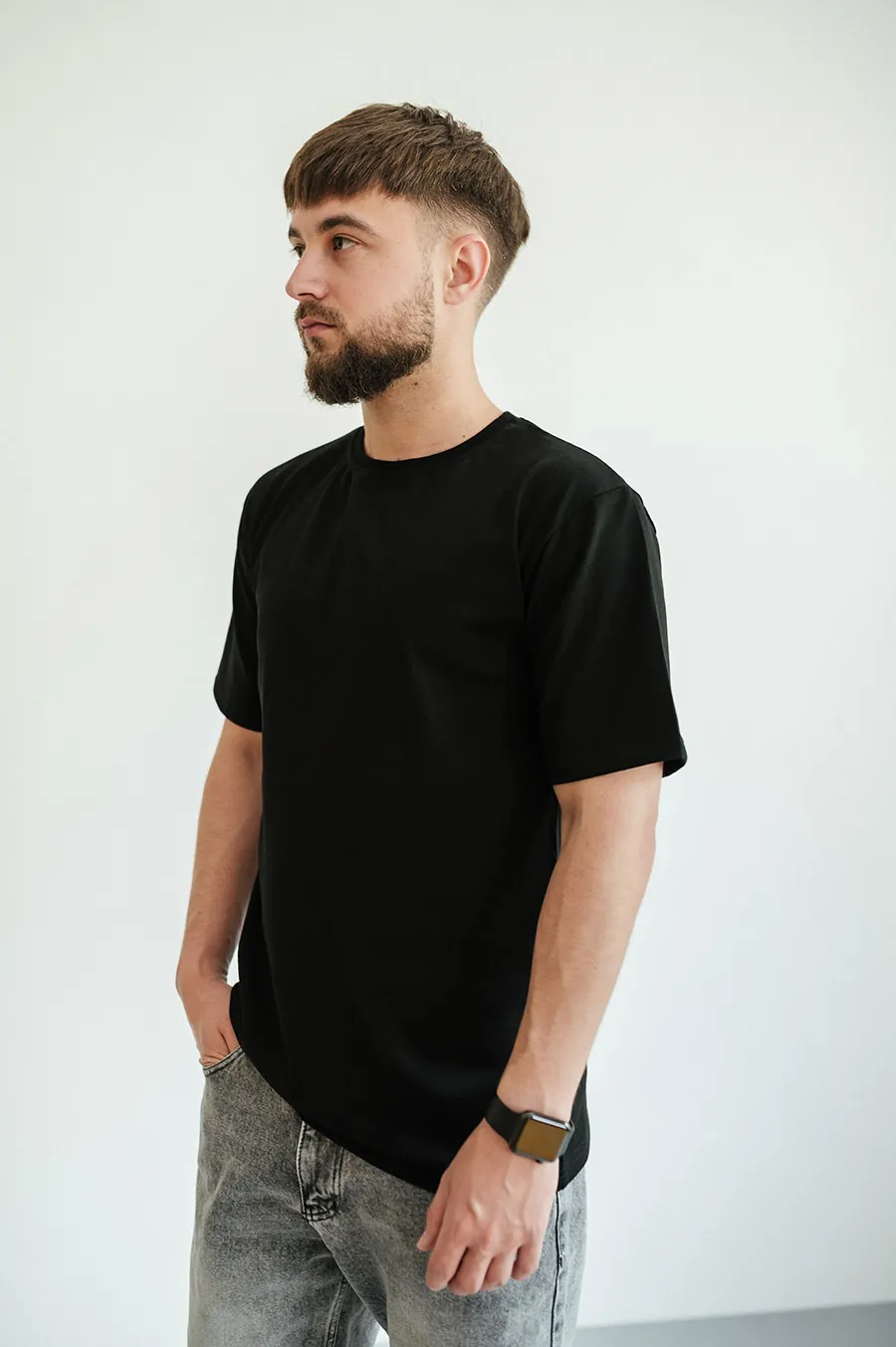 Футболка GARAGE Franklin shoes принт спина Чорний