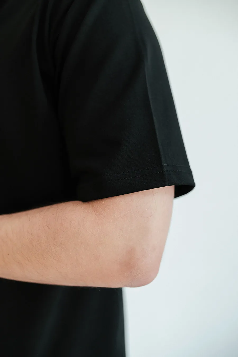 Футболка GARAGE Franklin shoes принт спина Чорний