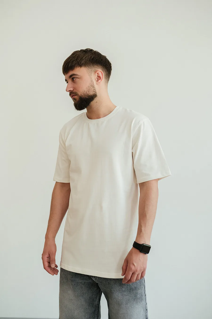 T-shirt GARAGE Franklin shoes print back Milk