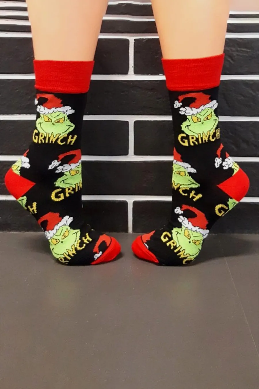 Шкарпетки RainBow Grinch Чорний