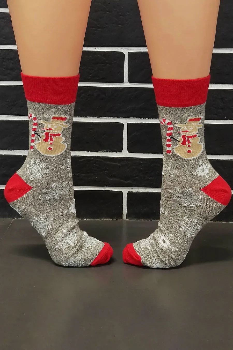 RainBow Frozen Gray socks