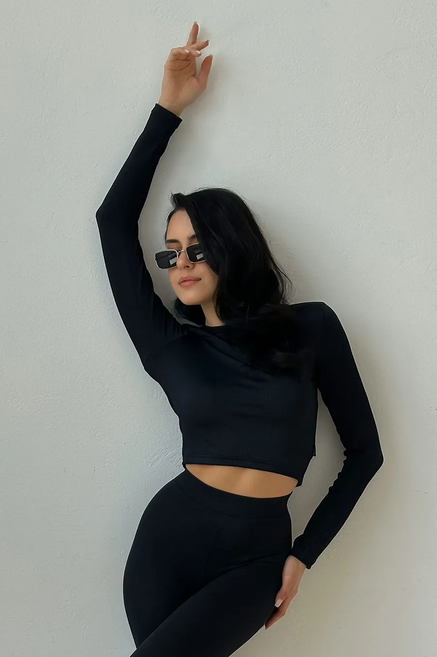 Топ GARAGE Basic кулірка Чорний