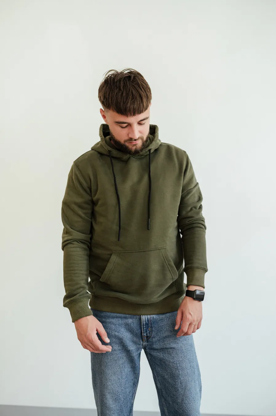 Skinny Garage Basic Luxury khaki