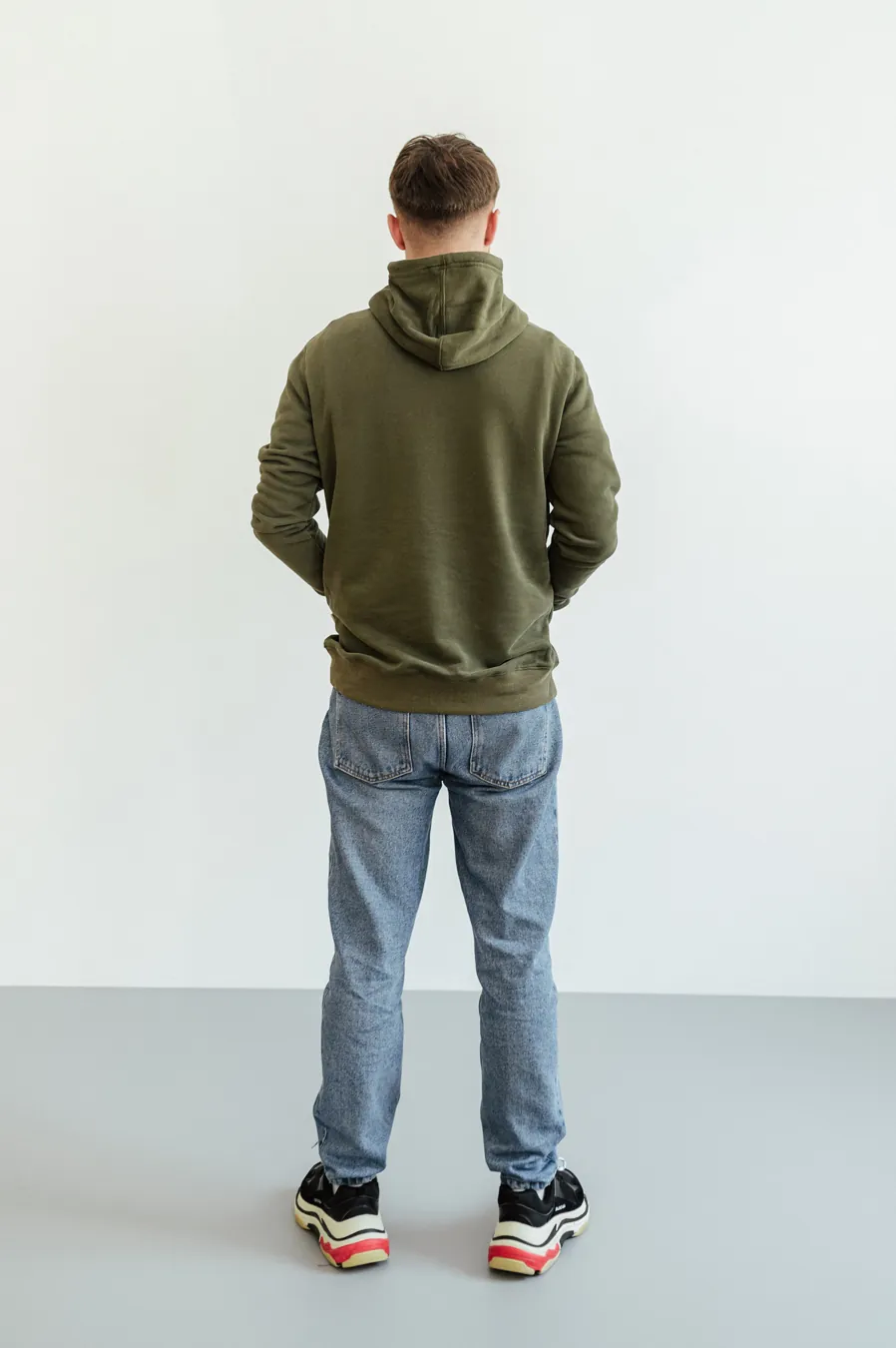 Skinny Garage Basic Luxury khaki