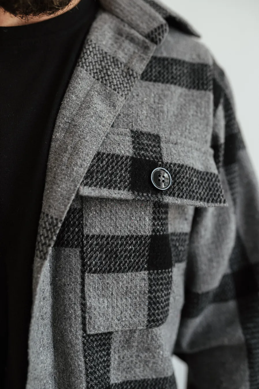 Shirt GARAGE Oversize cell T. Gray