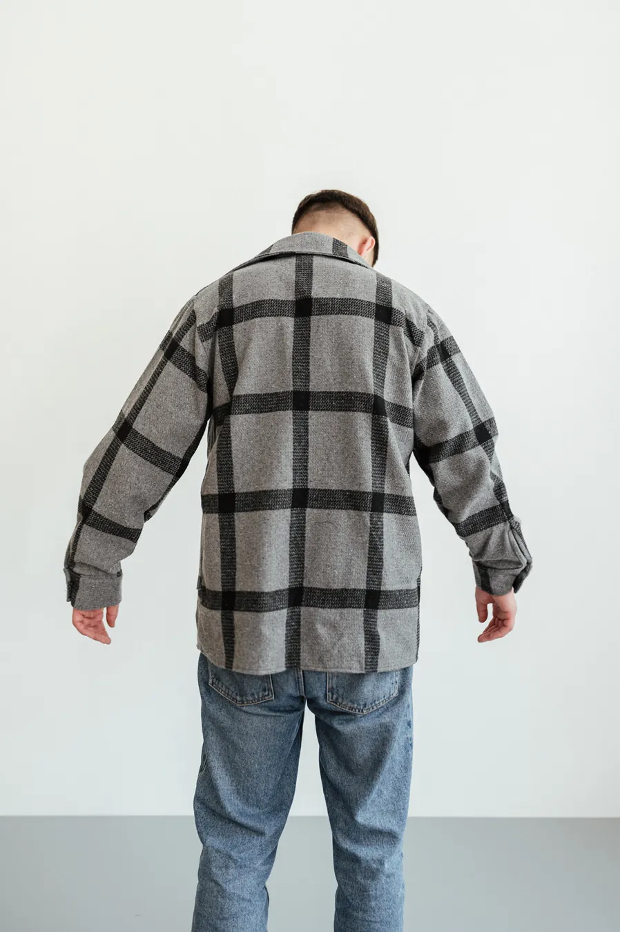 Shirt GARAGE Oversize cell T. Gray