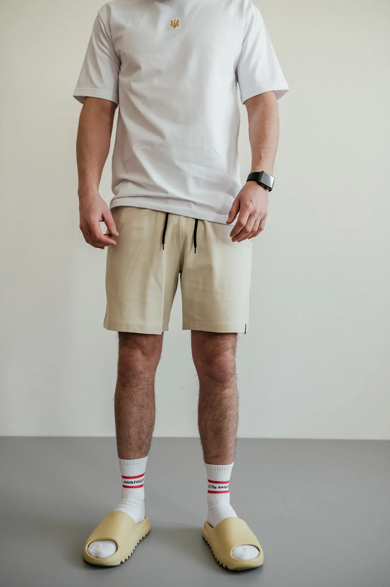 Shorts GARAGE 2 thread hooligan Khaki beige