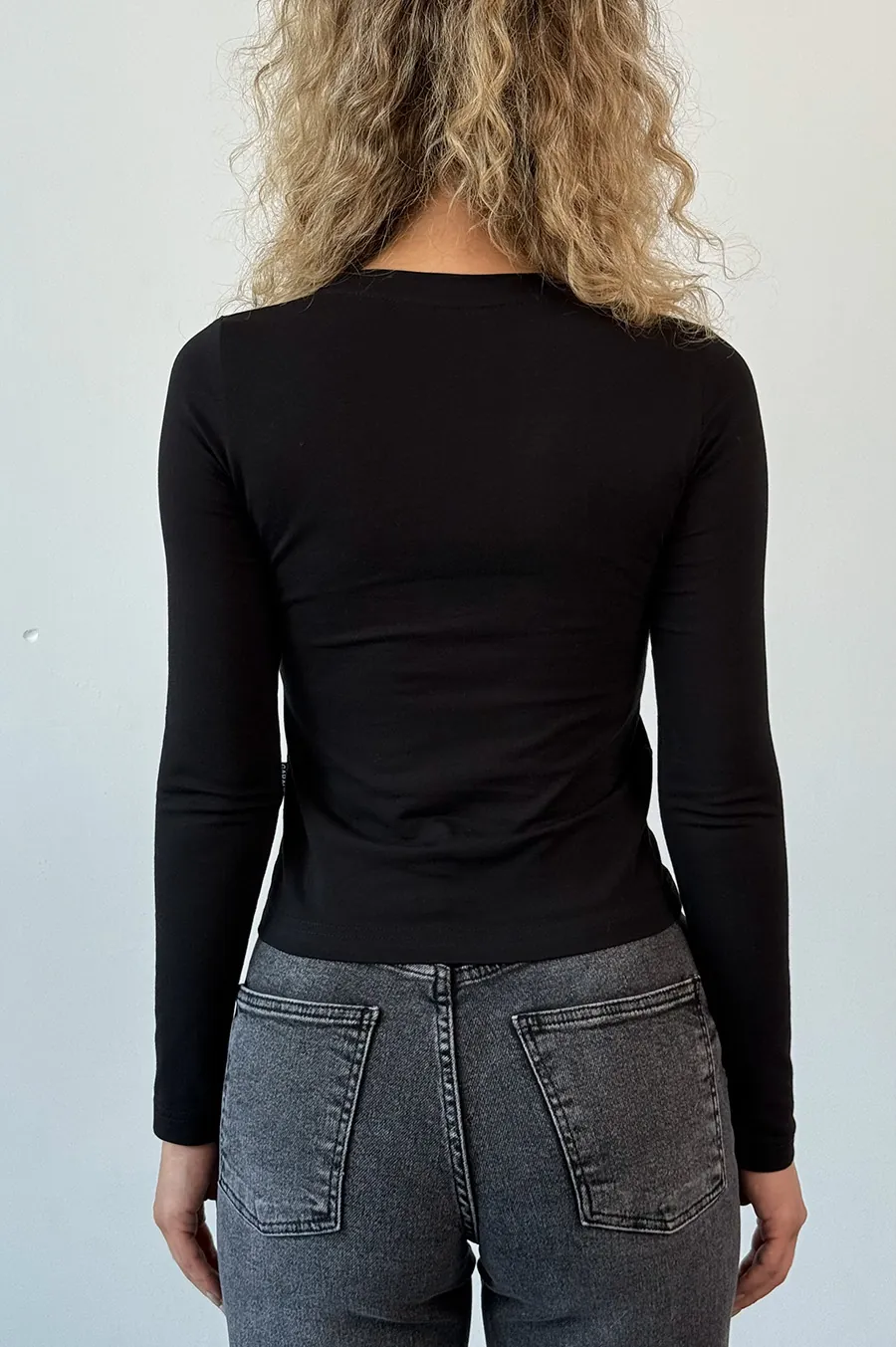 Longsleeve GARAGE Basic Black