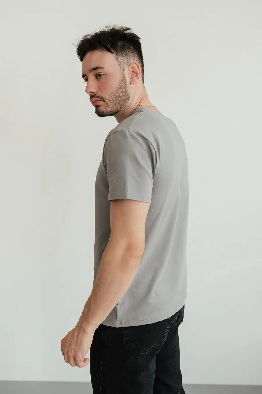 Футболка GARAGE Basic 2k22 Т.Сірий