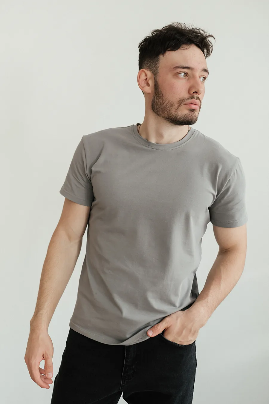 Футболка GARAGE Basic 2k22 Т.Сірий