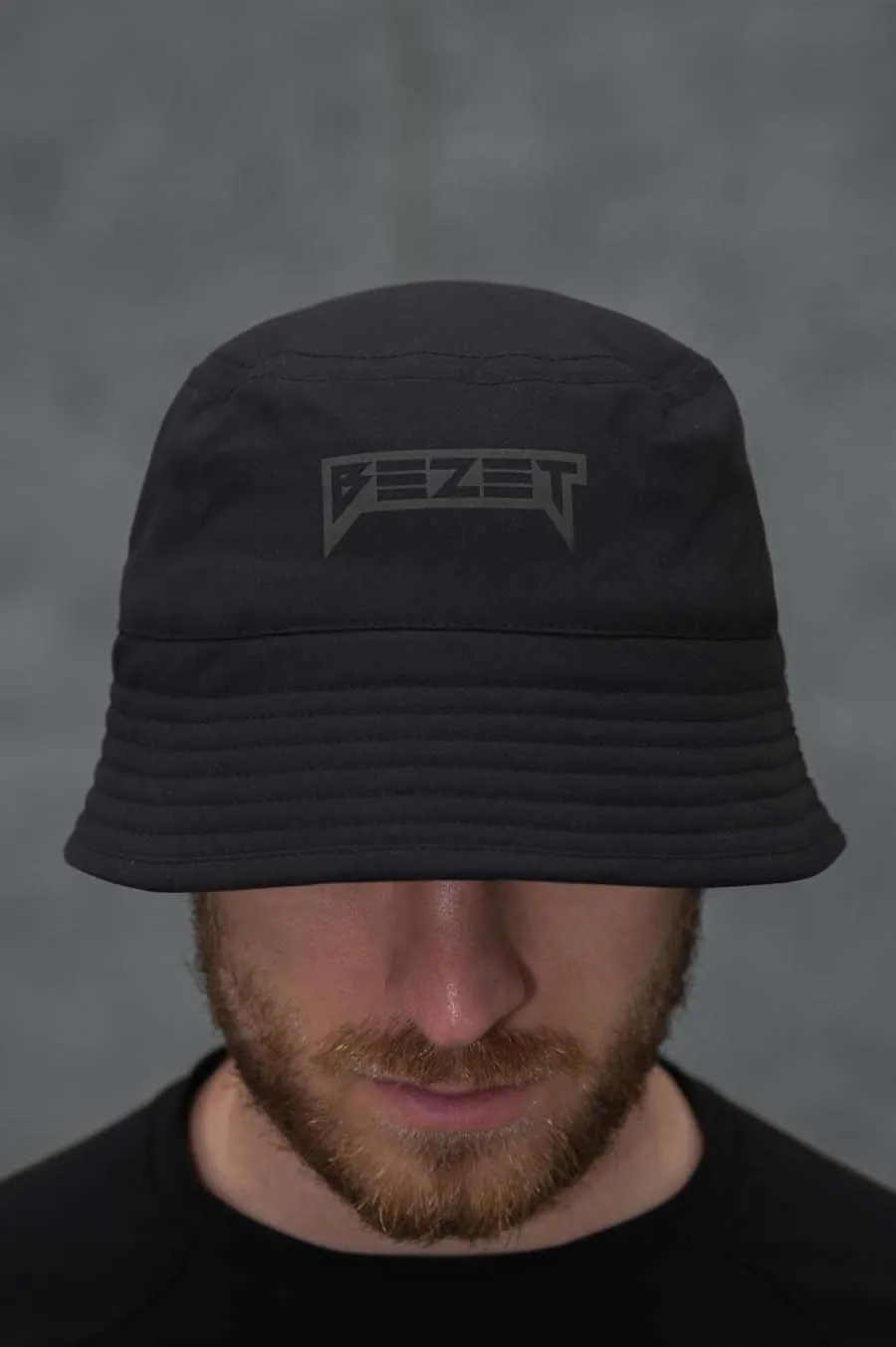 Панама BEZET Колір + Logo Чорний