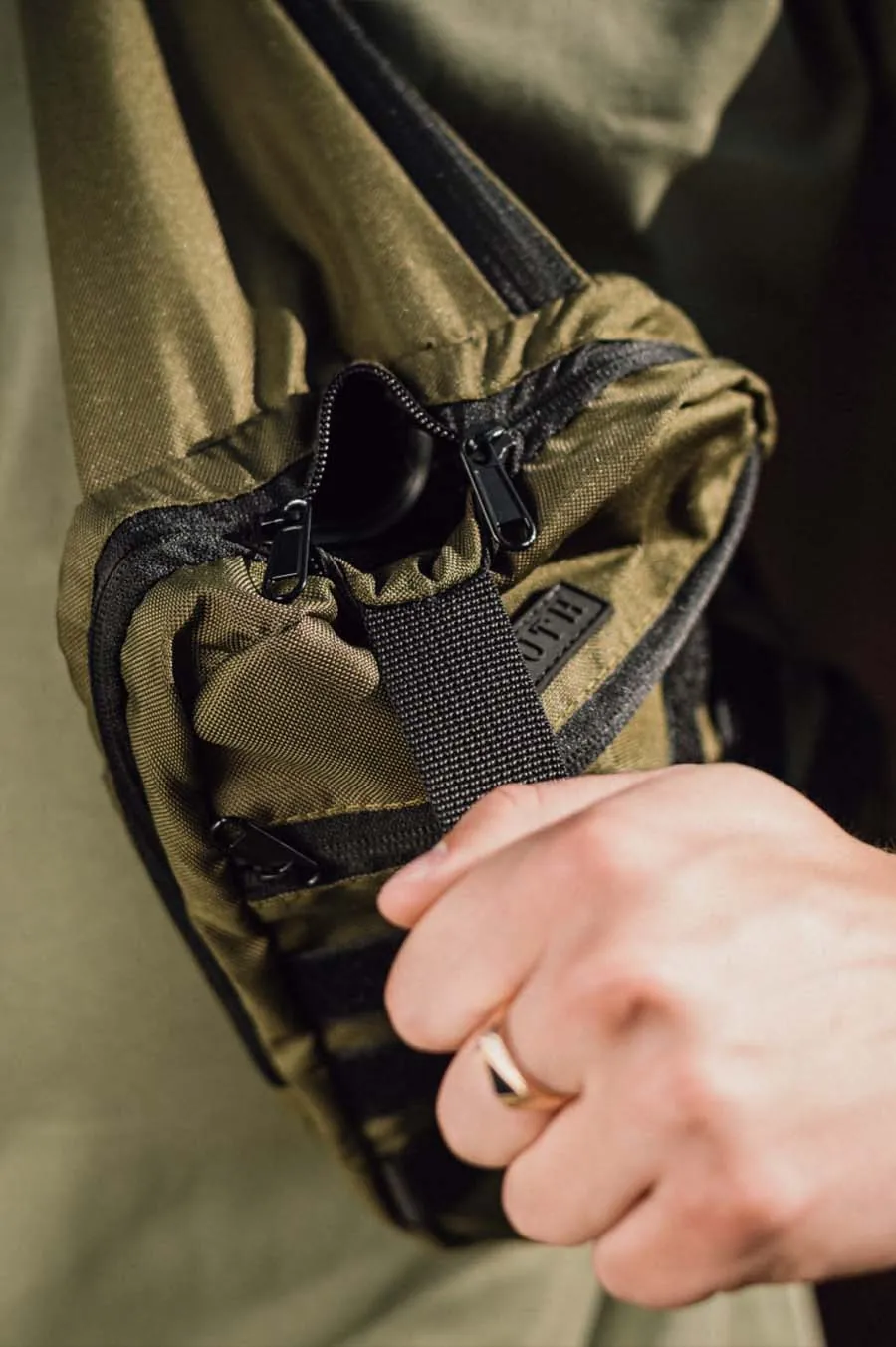 Сумка поясна SOUTH Tactic khaki Хакі