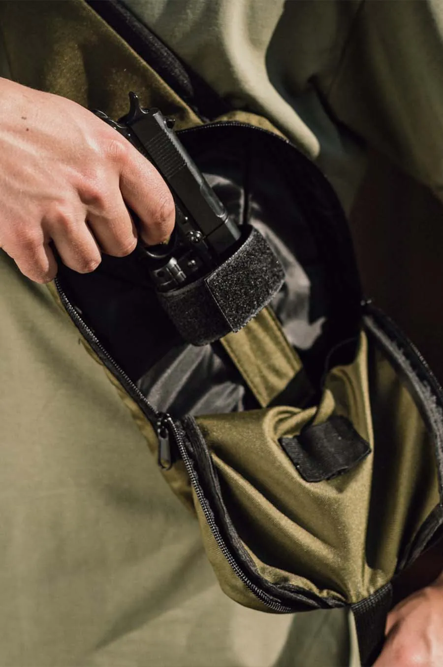 Сумка поясна SOUTH Tactic khaki Хакі