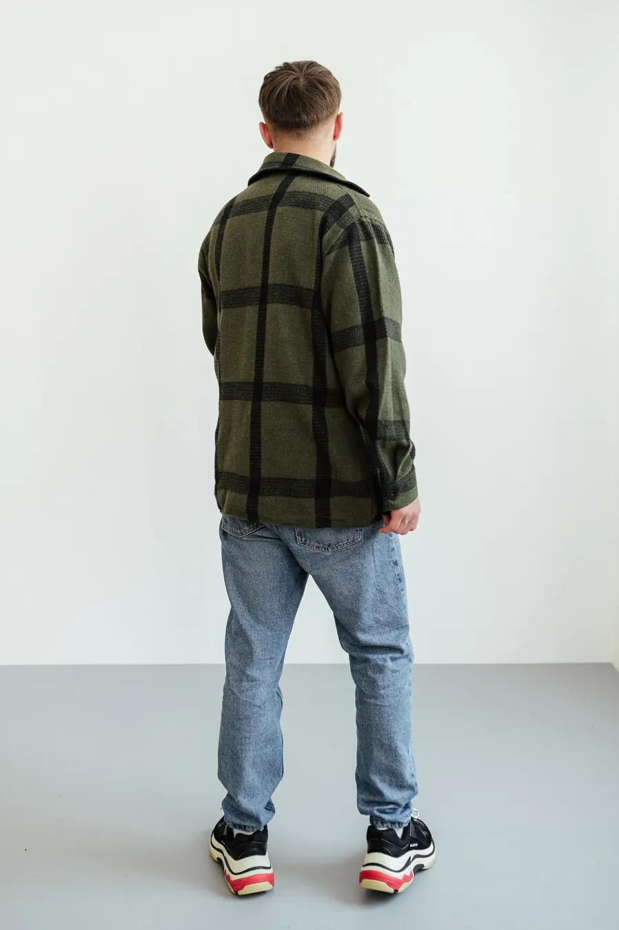 Shirt GARAGE Oversize check Green