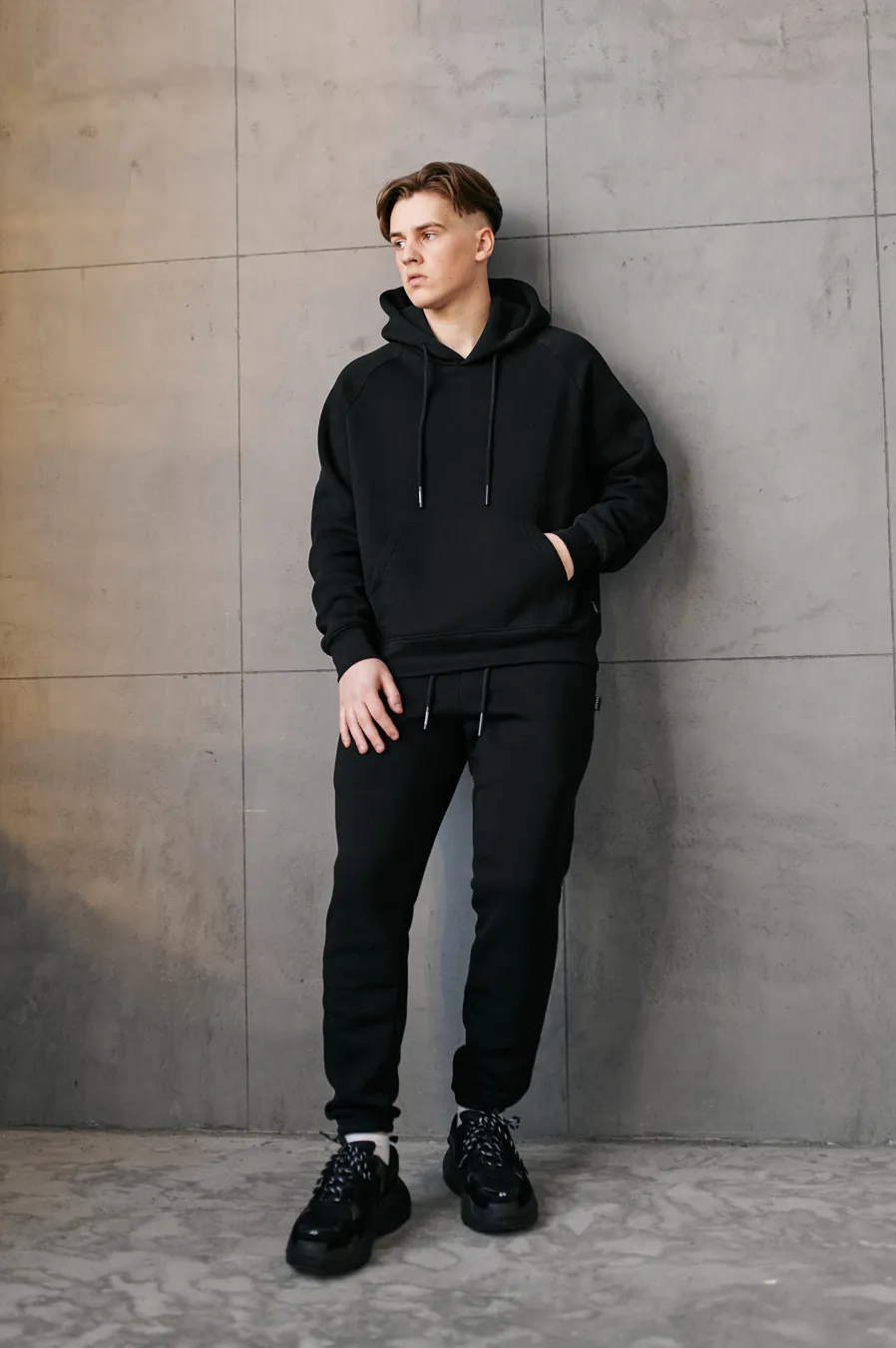 Штани спортивні GARAGE Oversize 2k20  Чорний