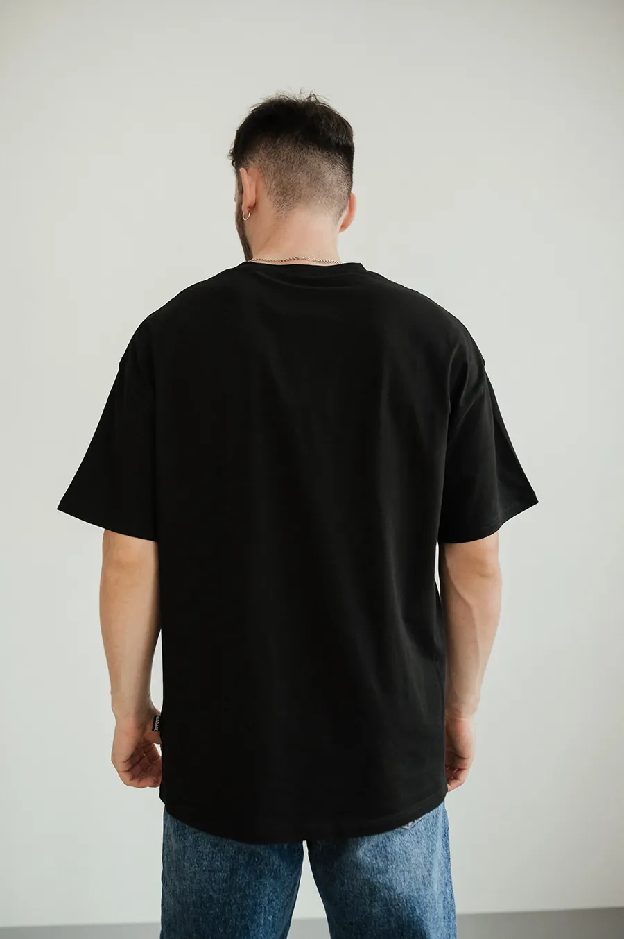 Футболка GARAGE OVERSIZE Machinist Basic Чорний