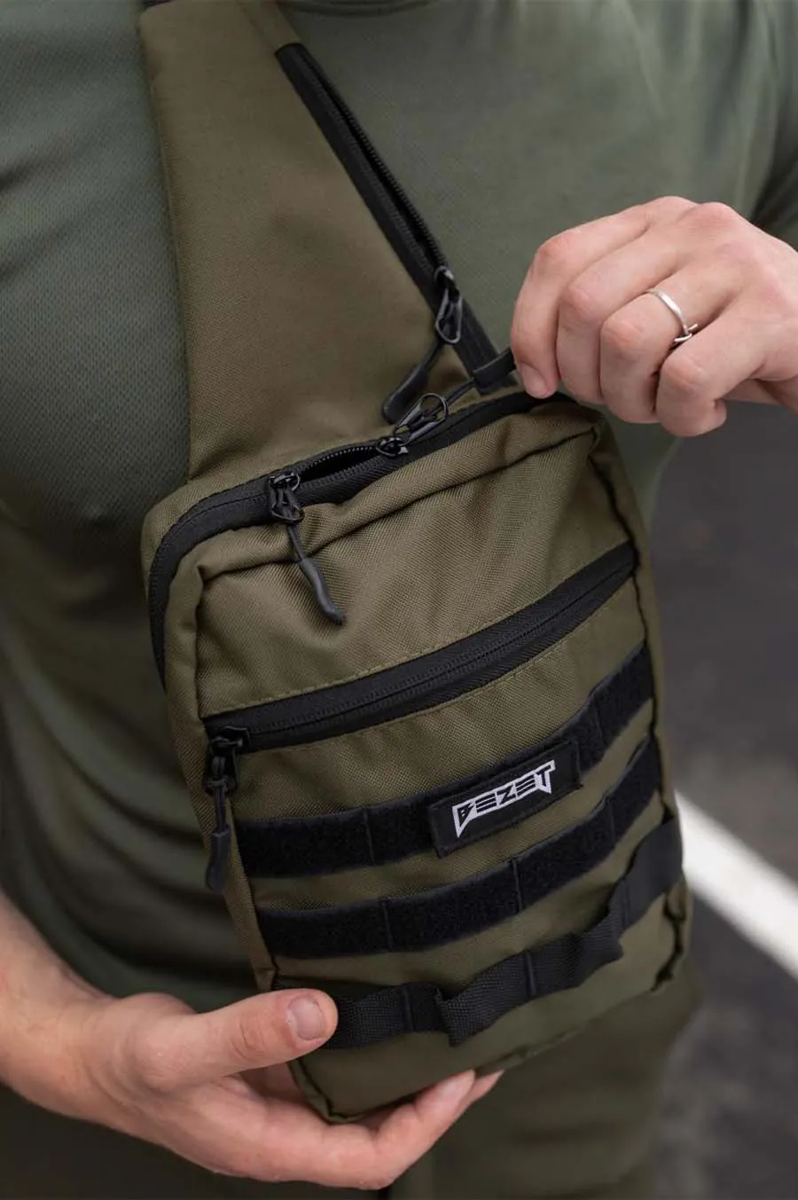 Messenger BEZET shooter Khaki