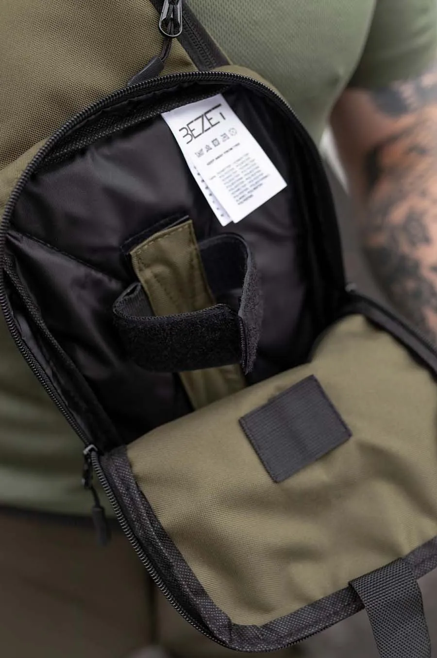 Messenger BEZET shooter Khaki