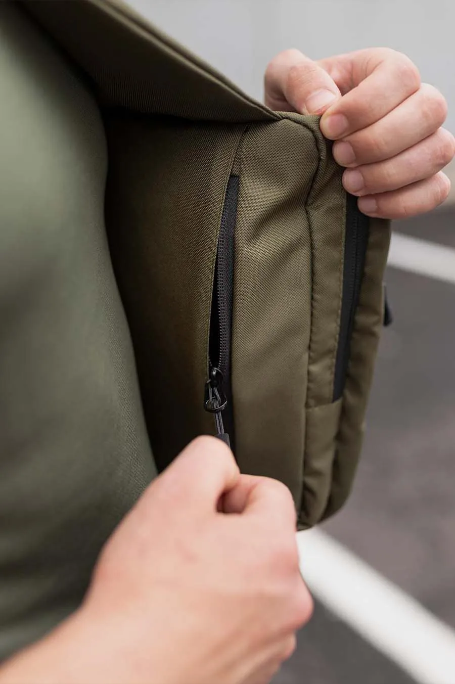 Messenger BEZET shooter Khaki