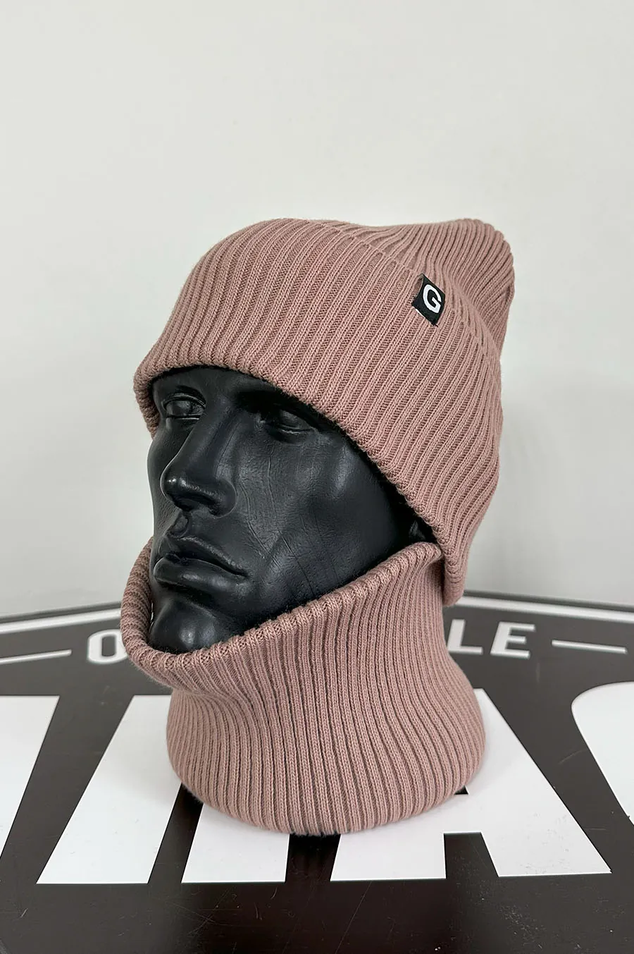 Cap GARAGE Single rubber band set + buff T.Beige