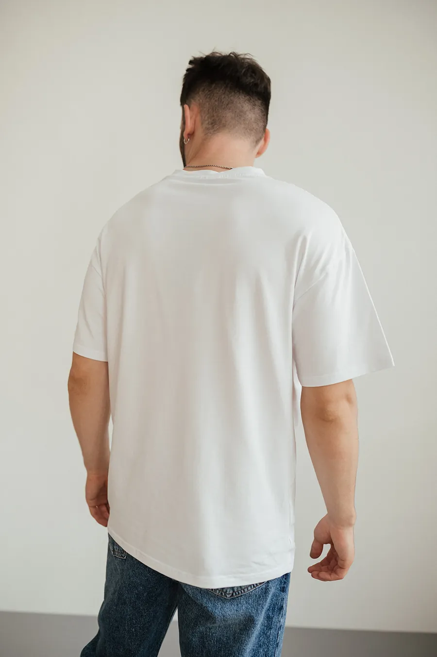 Футболка GARAGE OVERSIZE Machinist Basic Білий