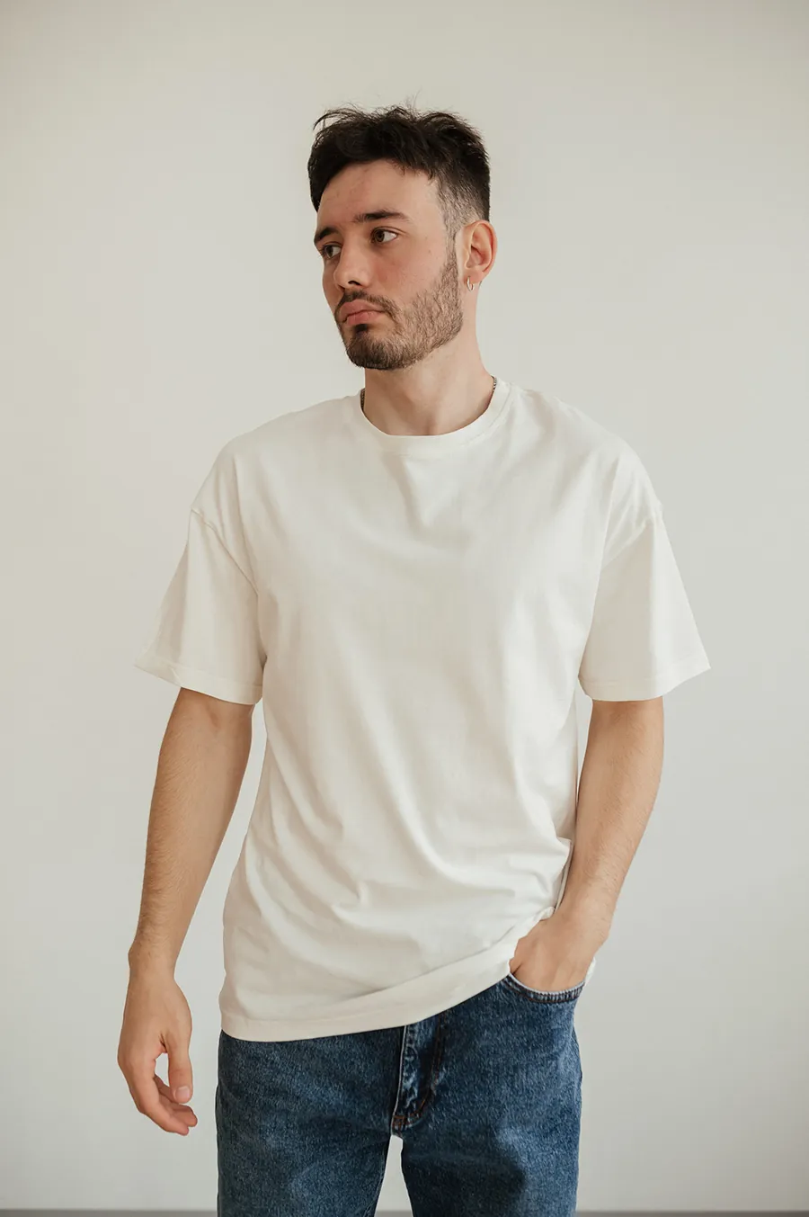 Футболка GARAGE OVERSIZE Machinist Basic Білий