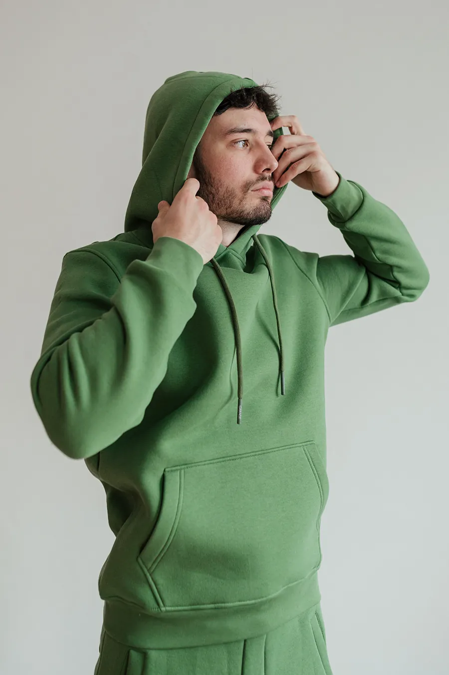 Hoodie GARAGE basic Green