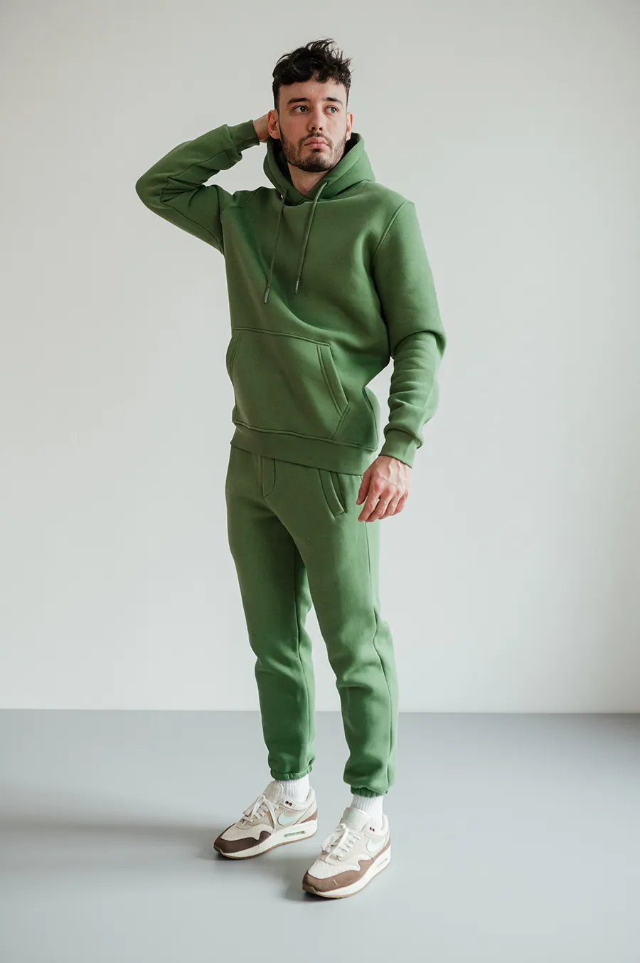 Hoodie GARAGE basic Green