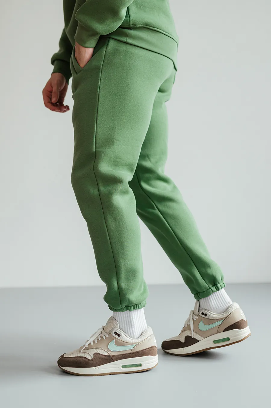Pants GARAGE basic wholesale Green