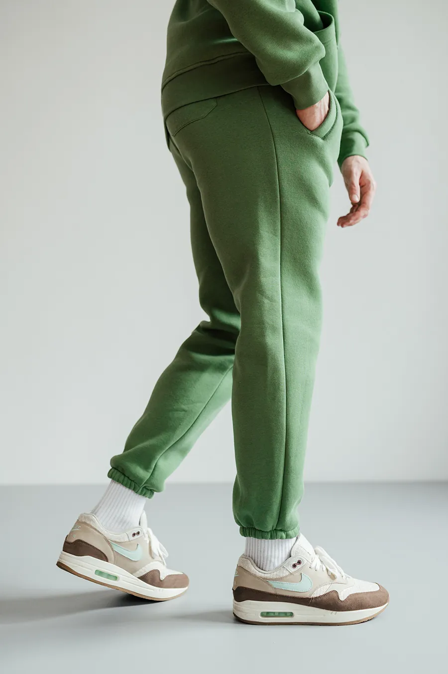 Pants GARAGE basic wholesale Green