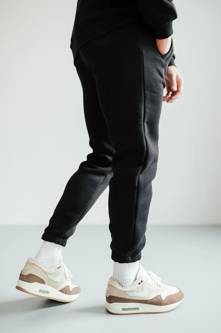 Pants GARAGE basic wholesale Black