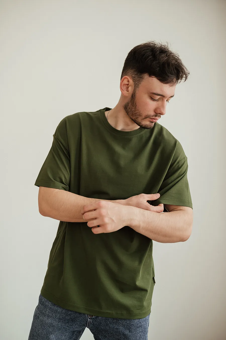 Футболка GARAGE OVERSIZE Machinist Basic Т.Хакі