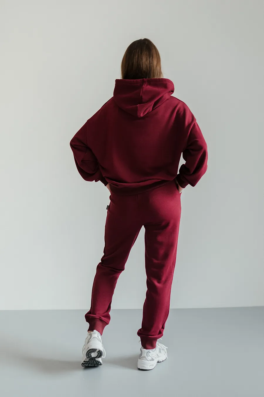 Худі GARAGE Basic OVERSIZE літо Вишня