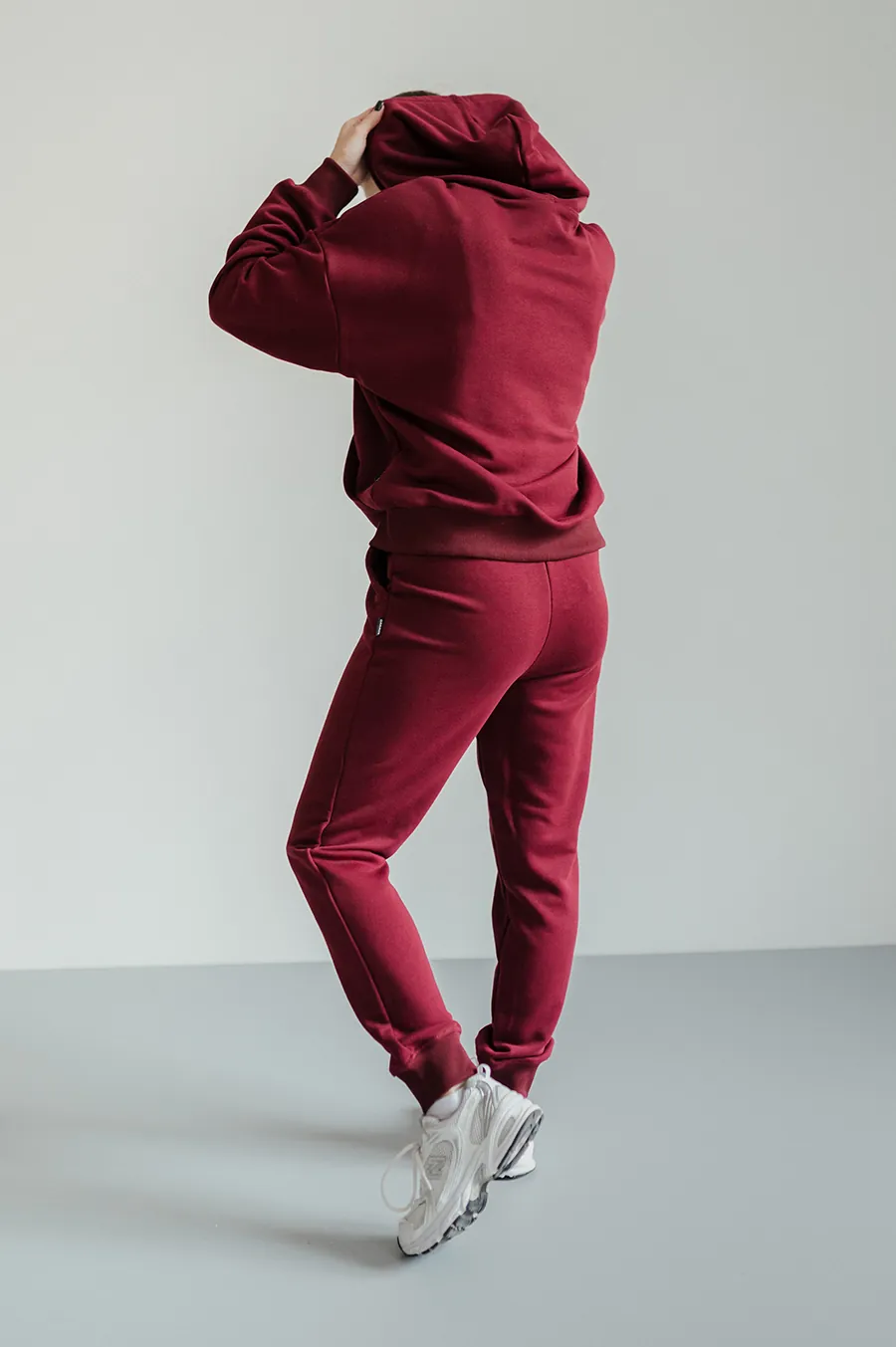 Худі GARAGE Basic OVERSIZE літо Вишня