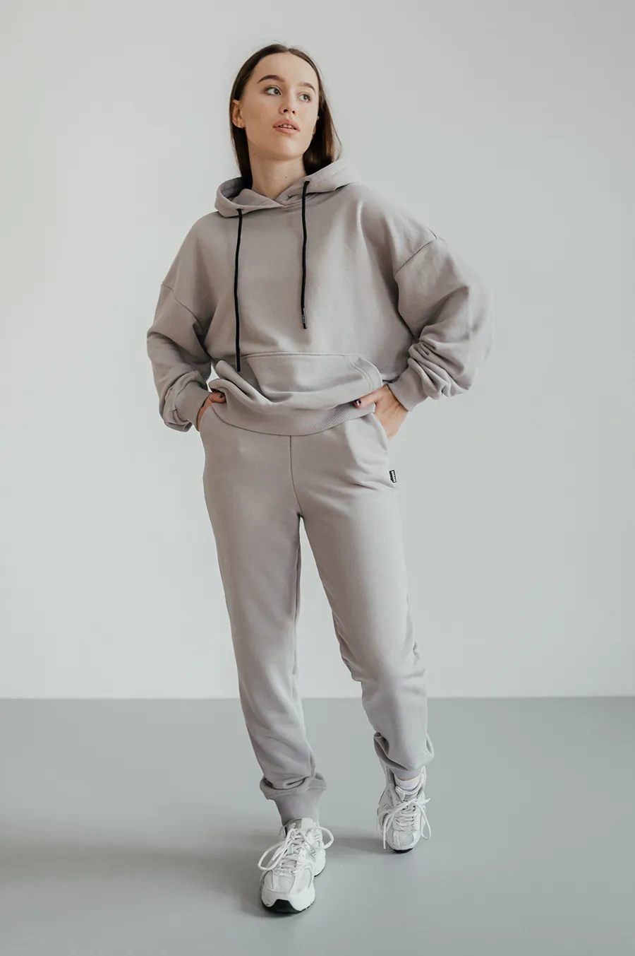 Худі GARAGE Basic OVERSIZE літо Св.Сірий