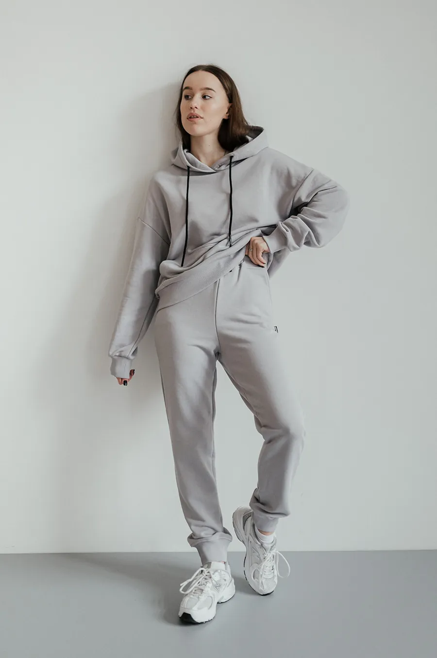 Худі GARAGE Basic OVERSIZE літо Св.Сірий