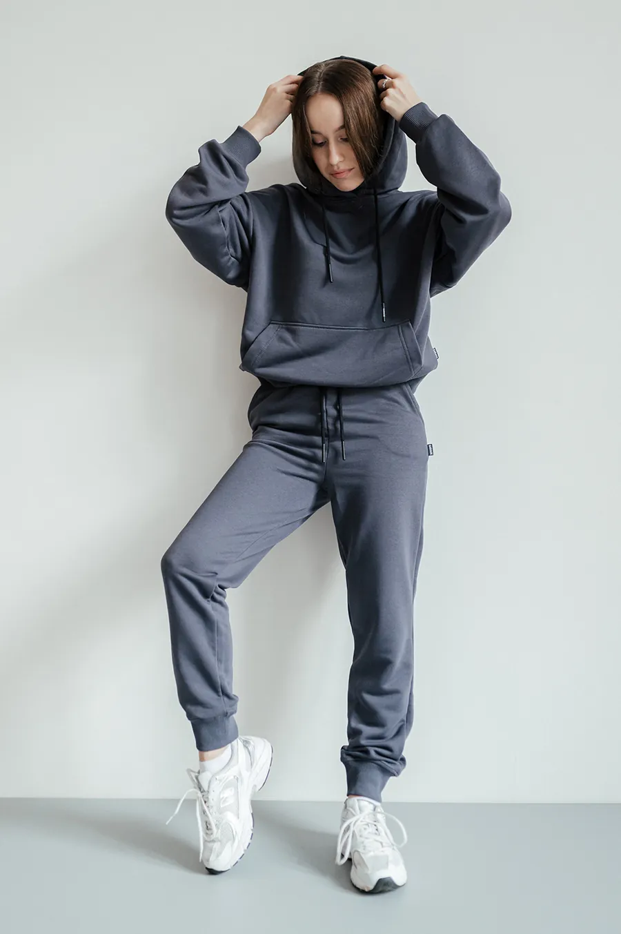 Худі GARAGE Basic OVERSIZE літо Світлий Грі